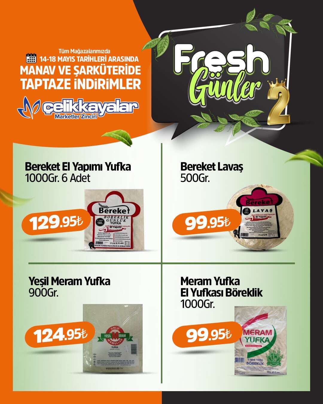 Konya’da market raflarında büyük indirim başladı 20